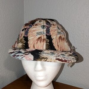 Tapestry Cat Hat NWT